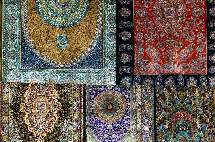 Custom carpet design detail